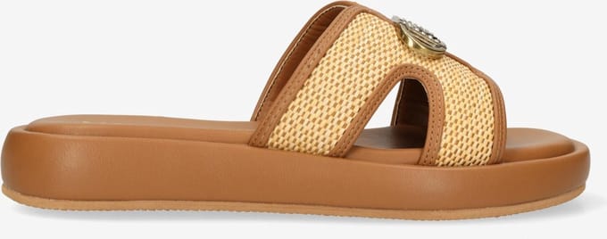 Mexx Mexx Rami Pacha Slippers cognac Synthetisch