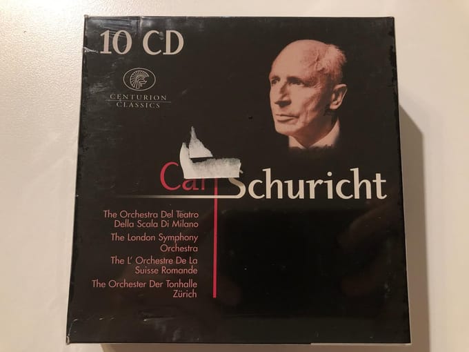 CD CARL SCHURICHT - Dirigeert IECC10007 Nederland Klassiek Gebruikt black