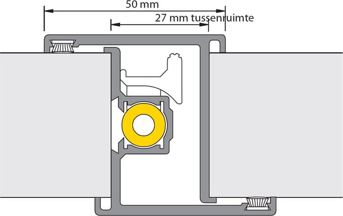 Alprokon Prefab deurnaald 2/40 mm/N.4119/27