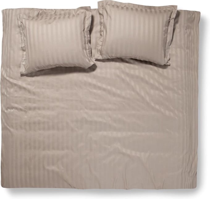 Damai Linea - Dekbedovertrek - Tweepersoons - 200 x 200/220 cm - Cement