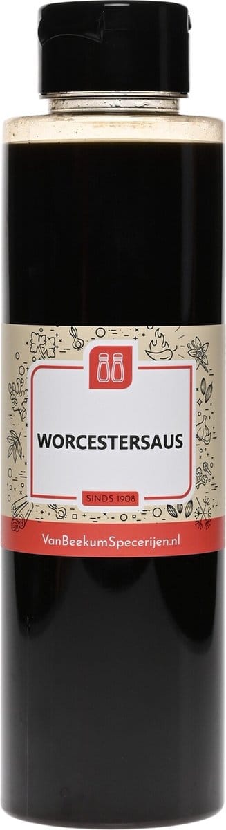 Van Beekum Specerijen - Worcestersaus - Knijpfles 500 ml