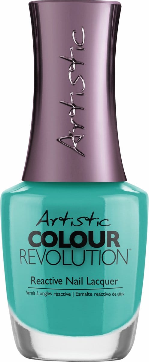 Artistic Nail Design Colour Revolution ' Cool Cats & Kittens ' ( Blauw-Groen TEAL Parelmoer )