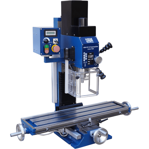 HBM freesmachine BF 25 grote tafel