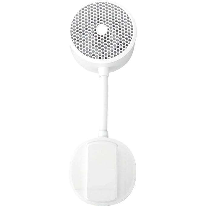 Magnetische Telefoon Clip Ventilator Draagbare USB Oplaadbare Handheld Persoonlijke Ventilator met Koelpad Verstelbare Zwanenhals Wit