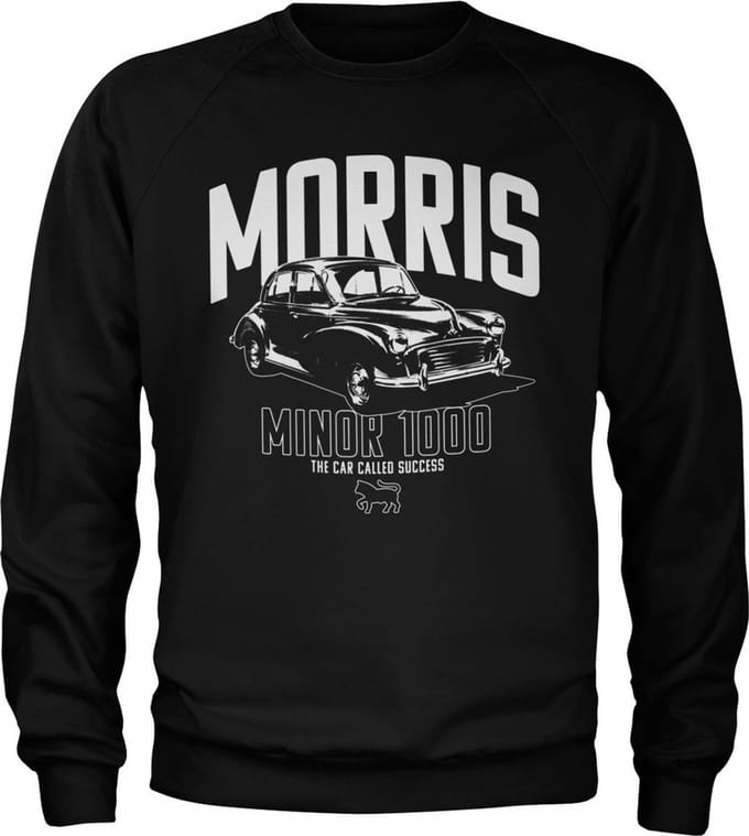 Morris Minor 1000-sweatshirt, zwart