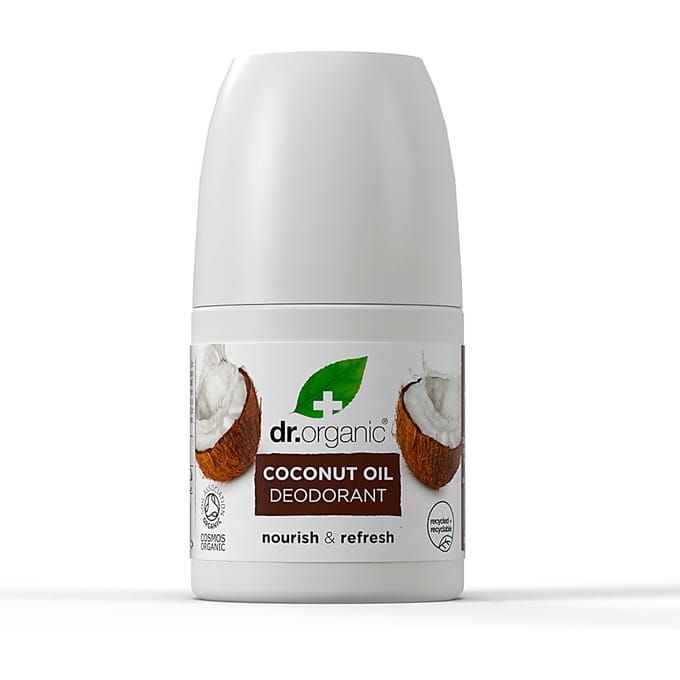 Dr. Organic Coconut Oil Roll-On Deodorant 50 ml