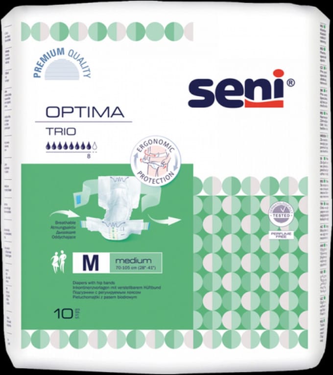 Seni Optima Trio Medium - 6 pakken van 10 stuks