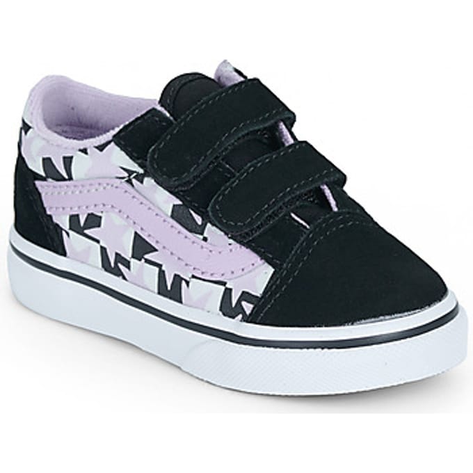 Vans Old Skool V Sneakers - Meisjes - Zwart - Maat:25