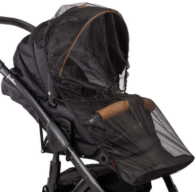 Universeel Zwart Mosquito Net Voor Kinderwagens