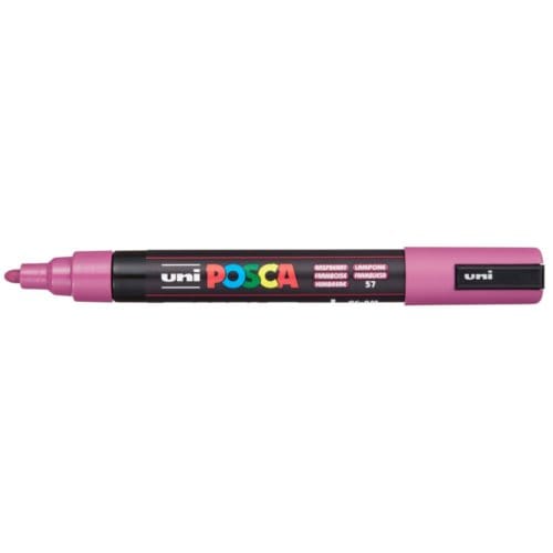 Verfstift - Framboos - Waterbasis - Conische punt medium - 1 stuk
