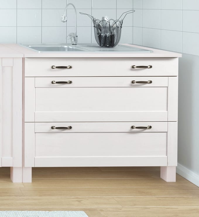 Alby-Kast - 60 cm - Wit