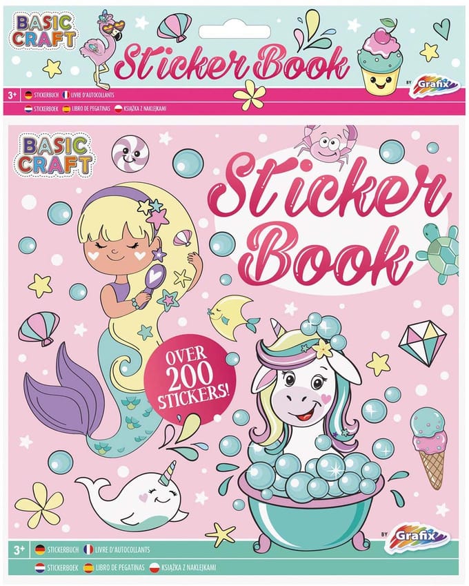 Stickerboek Eenhoorn/Zeemeermin