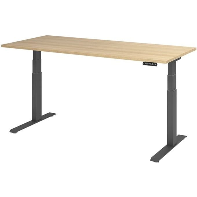 Bureau »Upper Desk« 120 cm breed en elektrisch hoogte verstelbaar tot 129 cm ond