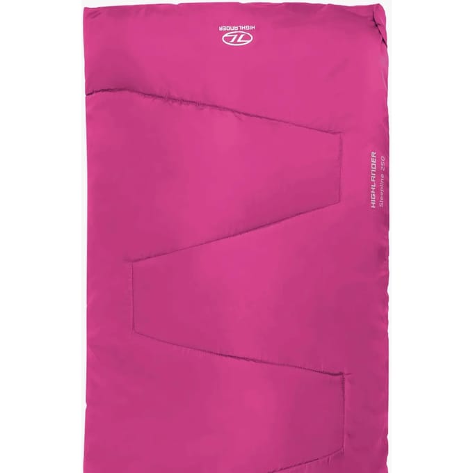 Highlander slaapzak dekenmodel Sleepline 250 5°C - Roze