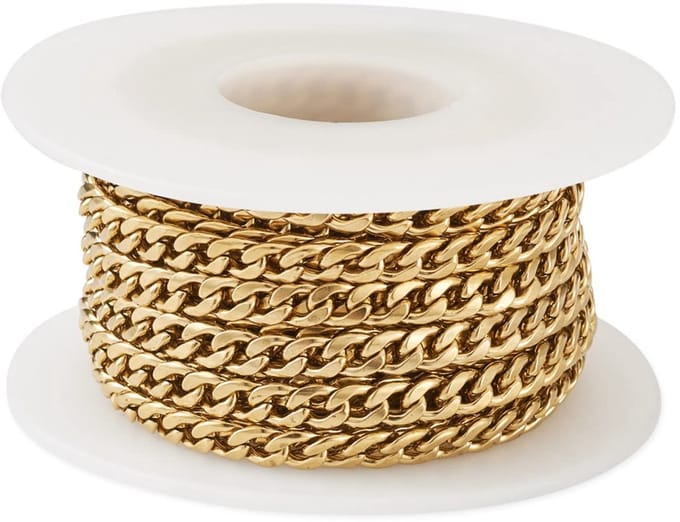 PandaHall Curb Chains Ronde Curb Cubaanse ketting ketting