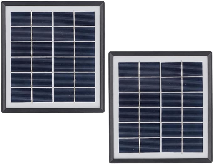 Draagbare Solar Charger - Zonnepaneel Oplader - Opladen Onderweg - Efficiënte USB Connectiviteit - 5W - Zwart