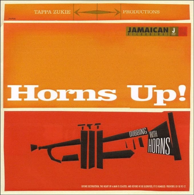 Tapper Zukie - Horns Up! (Dubbing With Horns) (CD)