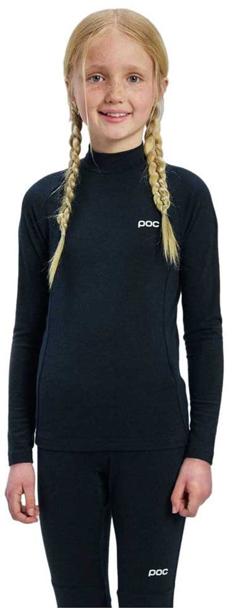 Poc Merino Lange Mouwen Basislaag Zwart 8 Years Jongen