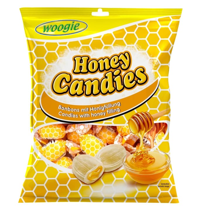 Woogie Honingsnoepjes met Honingvulling 150 g