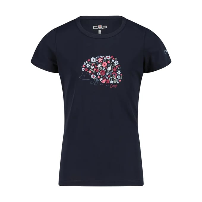 T-shirt techniek bedrukt meisje CMP