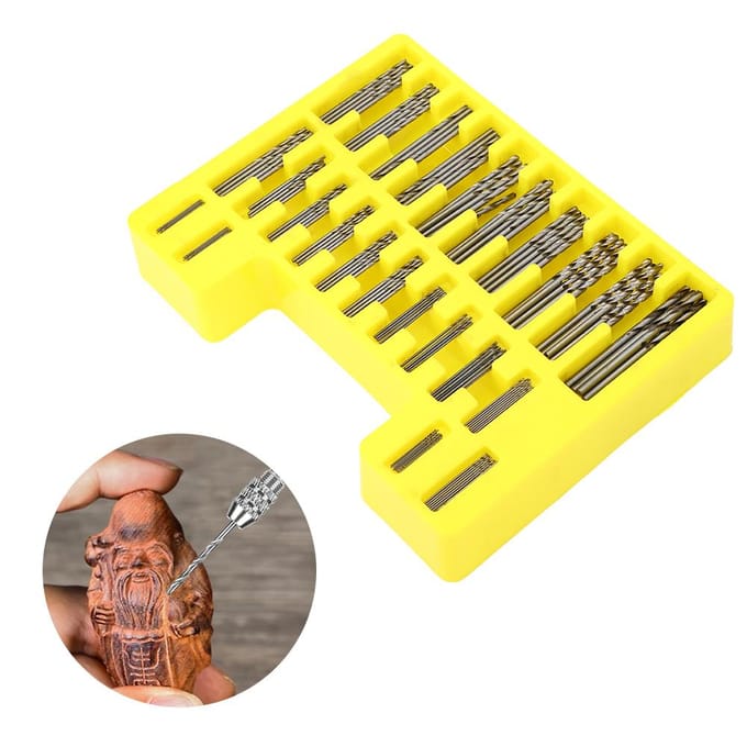 150 stuks Spiraalboren Mini Gatopener Set Hardware Accessoire Hoge Snelheid Staal 0,4-3,2 mm
