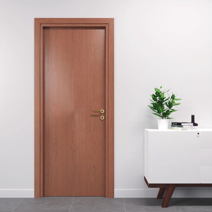 Binnendeuren Kersenhout met Frame en Display (80 x 210 Rechts)