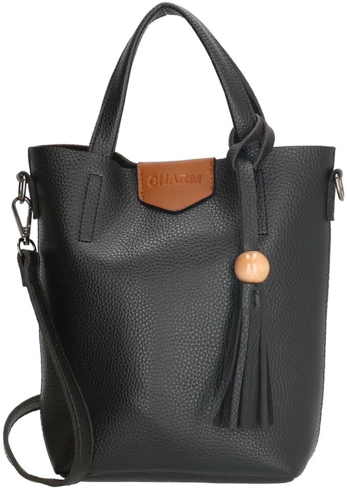Charm London Covent Garden Handtas - Zwart