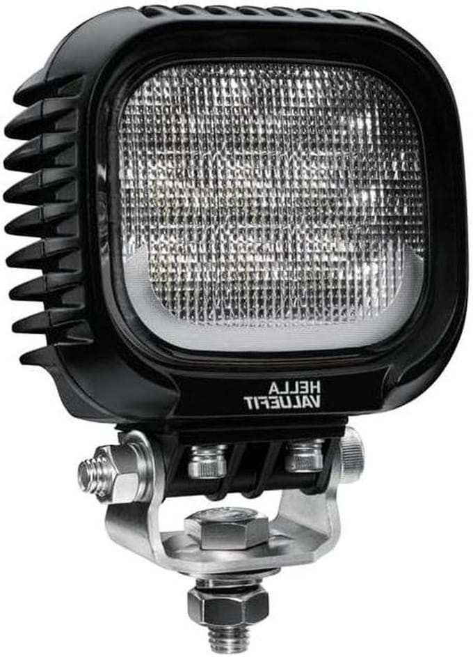 LED Werklamp - Extra Verlichting - Dichtbij Verlichting - Universele Montage - 300mm Kabel - Wit/Geel