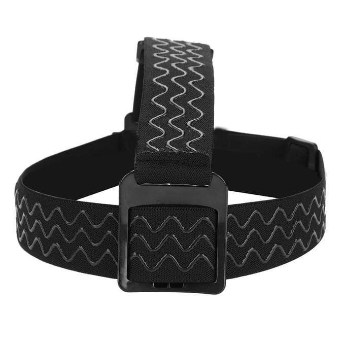 Verstelbare Elastische Hoofdband Hoofdriem Riem Bevestiging voor Actiesportcamera Accessoire black