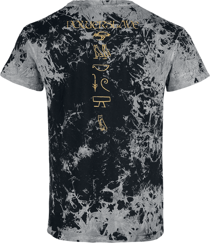 Iron Maiden T-shirt - Powerslave - S tot 4XL - voor Mannen - charcoal