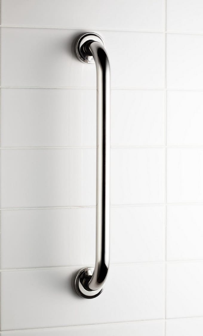Sanifun Allibert badgreep Usis Chroom 650