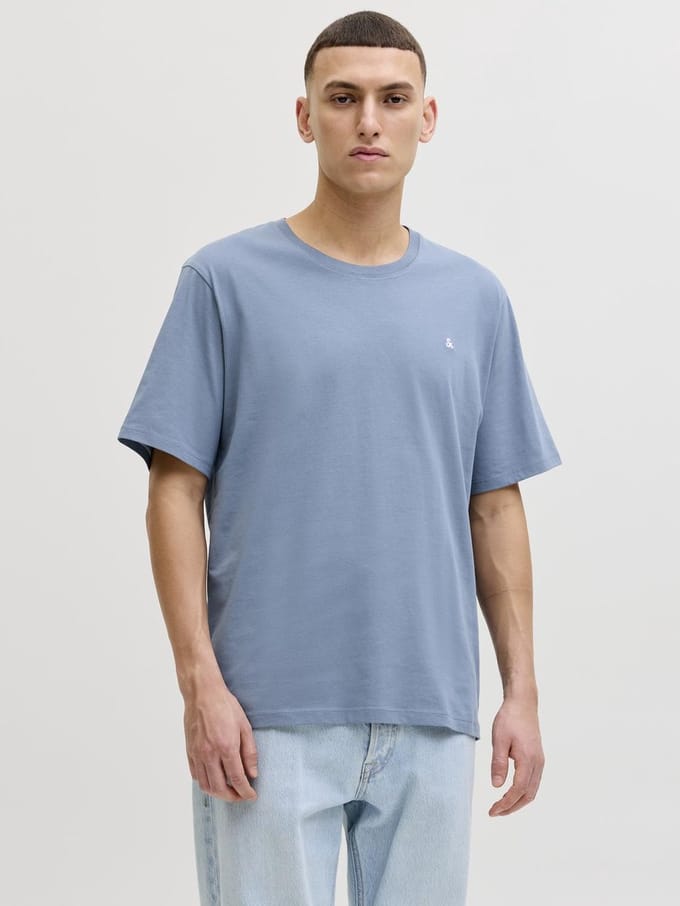 JACK&JONES ESSENTIALS - JJEPAULOS TEE SS CREW NECK 2PK MP Heren T-shirt