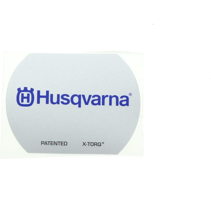 Husqvarna 545 555 rxt starterkap sticker