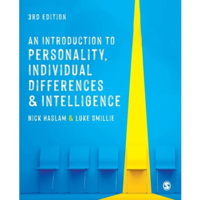 An Introduction To Personality, Individual Differences And Intelligence - Haslam, Nick