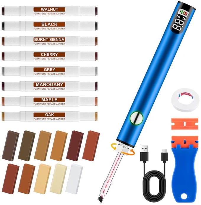 Laminaat Reparatieset - Laminaatvuller - Vuller - Stiften Set