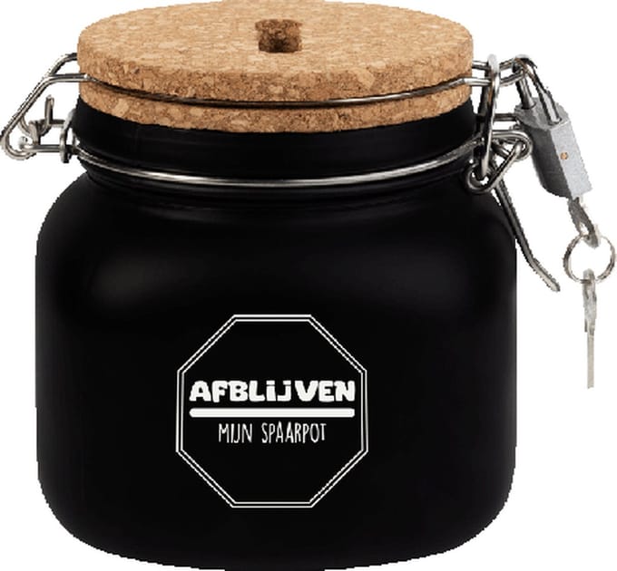 Luxe Spaarpot - Afblijven