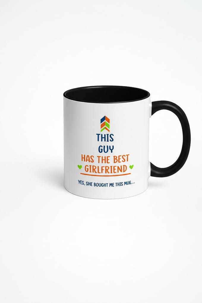 Mok 'Deze Gast Heeft de Beste Vriendin' - Grappig Cadeau voor Vriend