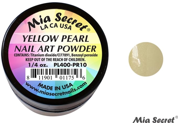 Pearl Acrylpoeder Yellow