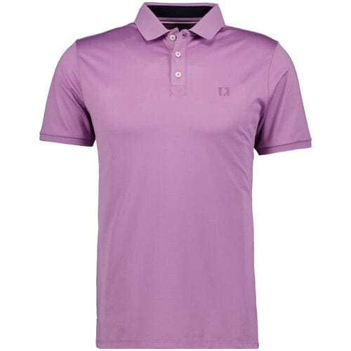 Ragman Polo Piqué Uni Keep Dry Finish Lila / male