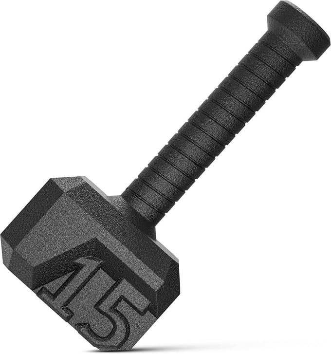Kettlebell - Gewicht Kettlebell - Kracht Training - Gegoten Ijzer - 7 kg - Zwart