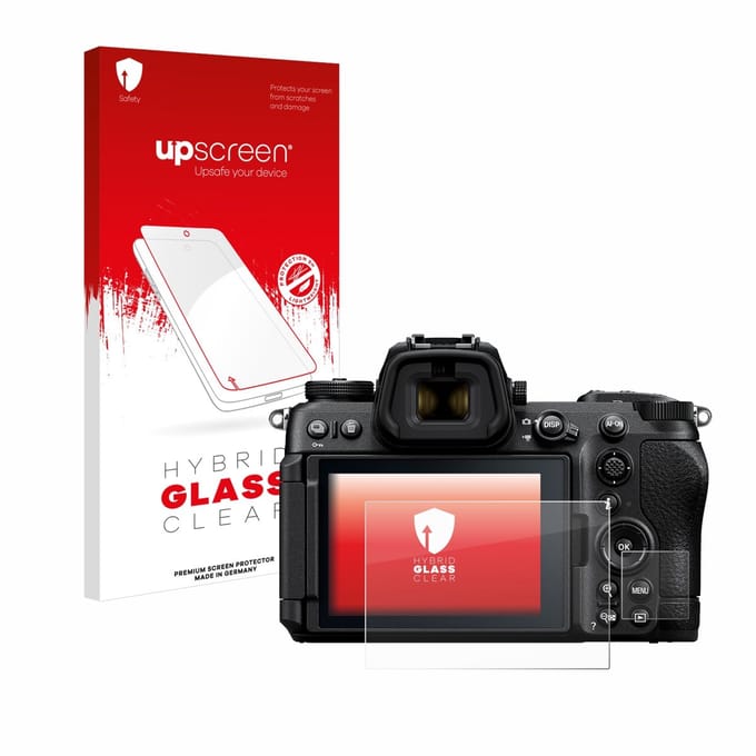upscreen - Screenprotector voor Nikon Z6 III - Folie Beschermfolie Beschermglas transparant