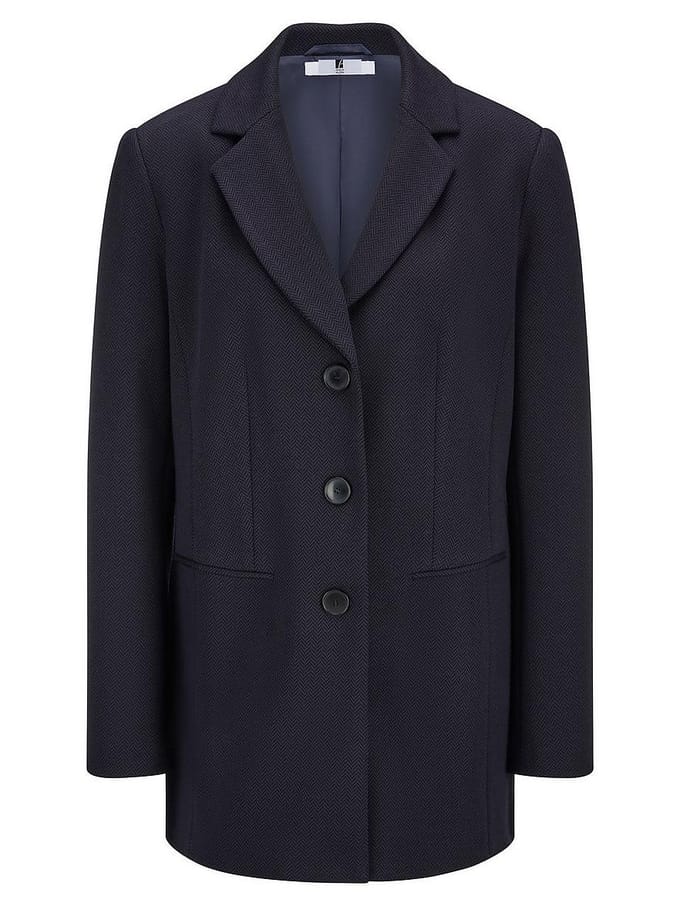 Jerseyblazer Van Anna Aura blauw