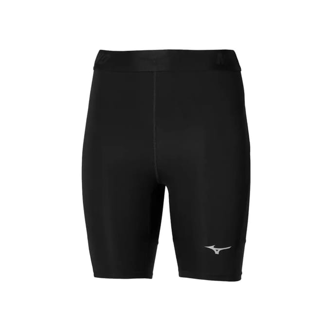 Mizuno Core Impulse Mid Korte Leggings Zwart M Vrouw