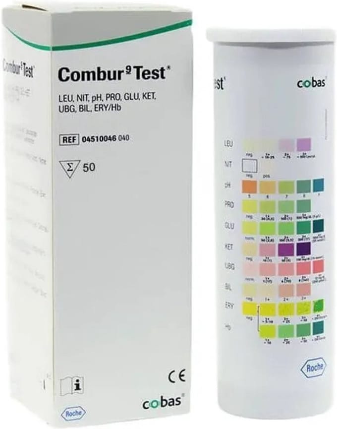 Combur 9 Test 50 Strips