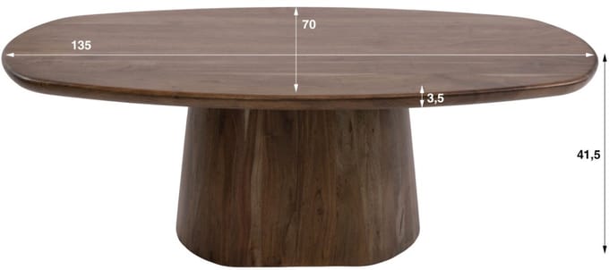 AnLi Style Salontafel Central 135