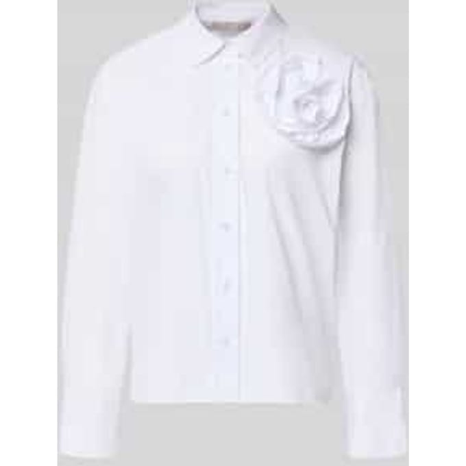 overhemdblouse met knoopsluiting