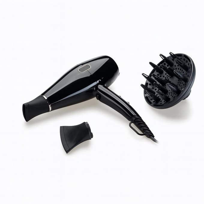 Haardroger–Pro Dryer X- 2200W – Ionentechnologie – Diffuser & 2 Opzetstukken