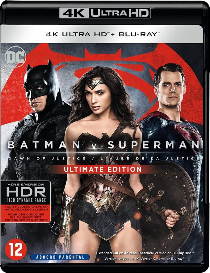 Batman v Superman - Dawn Of Justice (4K Ultra HD Blu-ray)