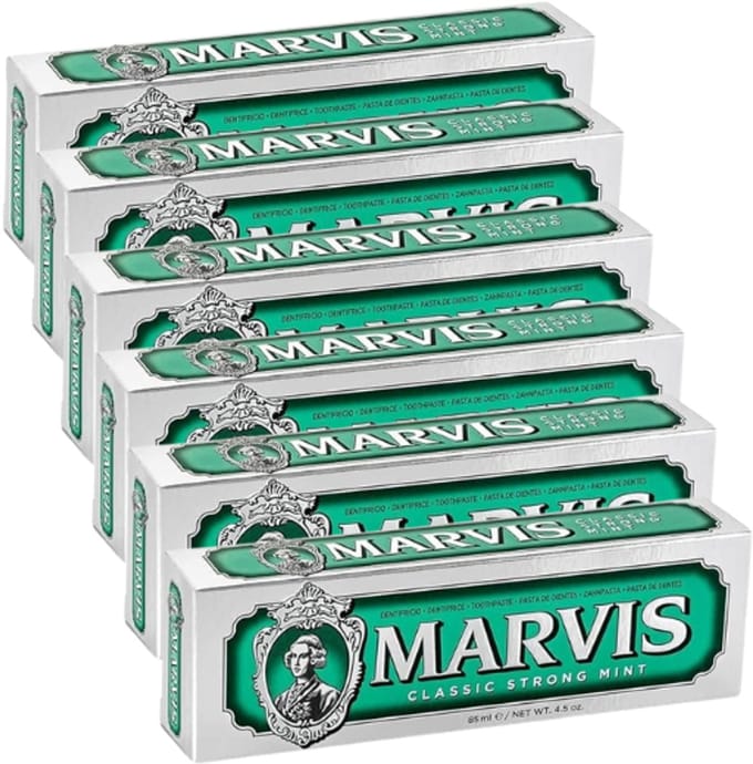 Marvis Tandpasta Classic Strong Mint – 6 x 85 ml