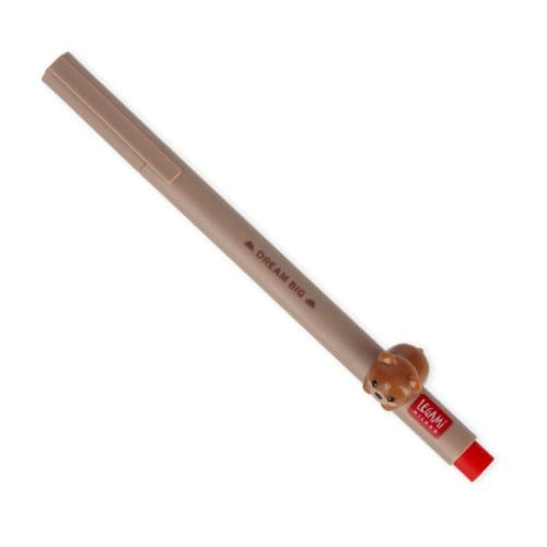 Gelpen Lovely Friends - Teddybeer - rode inkt